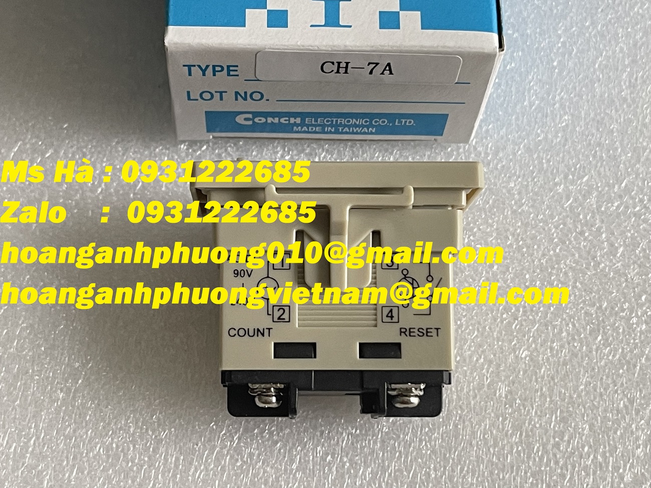 Conch - Bộ đếm giá ưu đãi CH-7A bán tại Hoàng Anh Phương